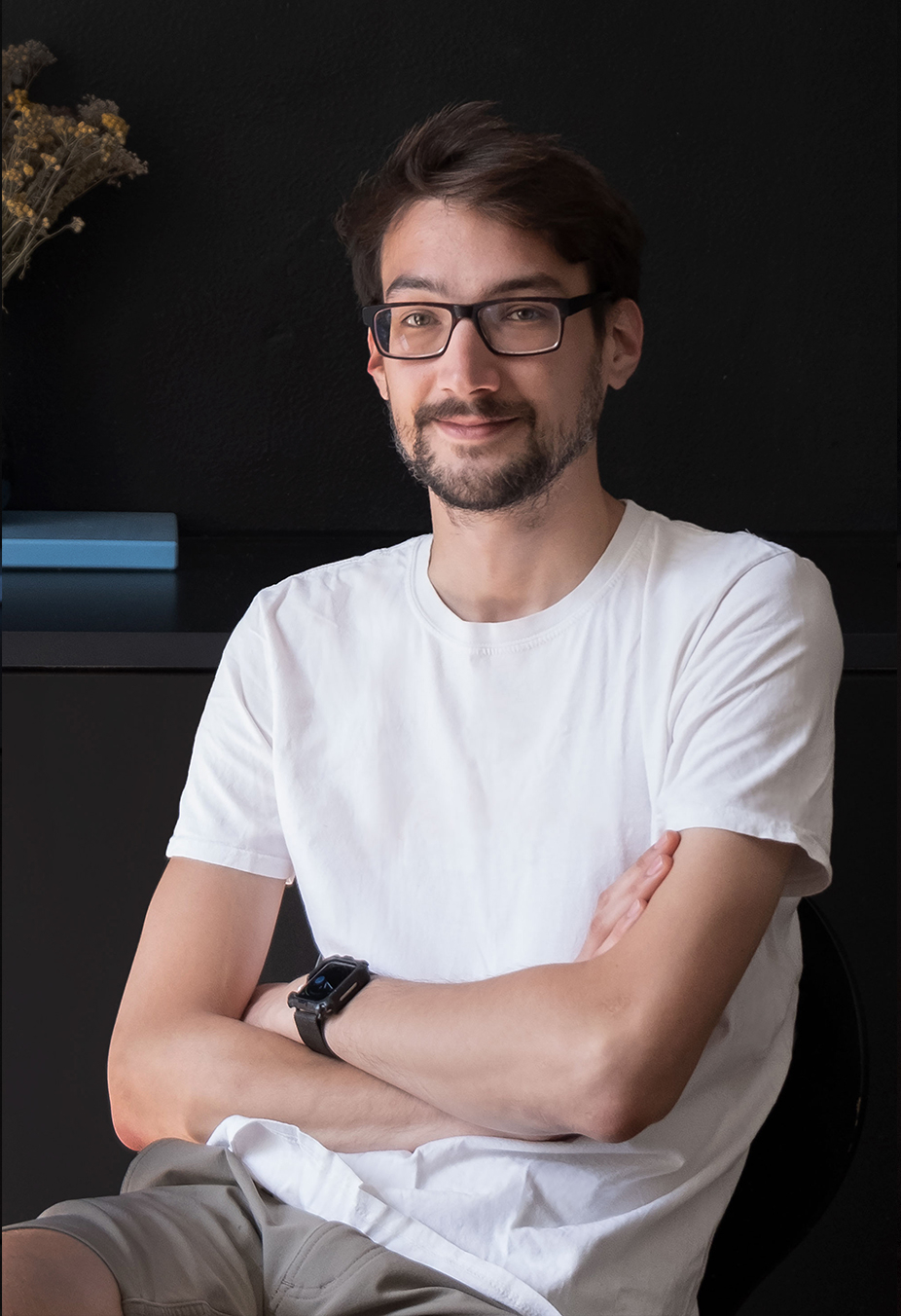 Portraitfotografie von Felix Feierabend, Webentwickler bei Studio Biro